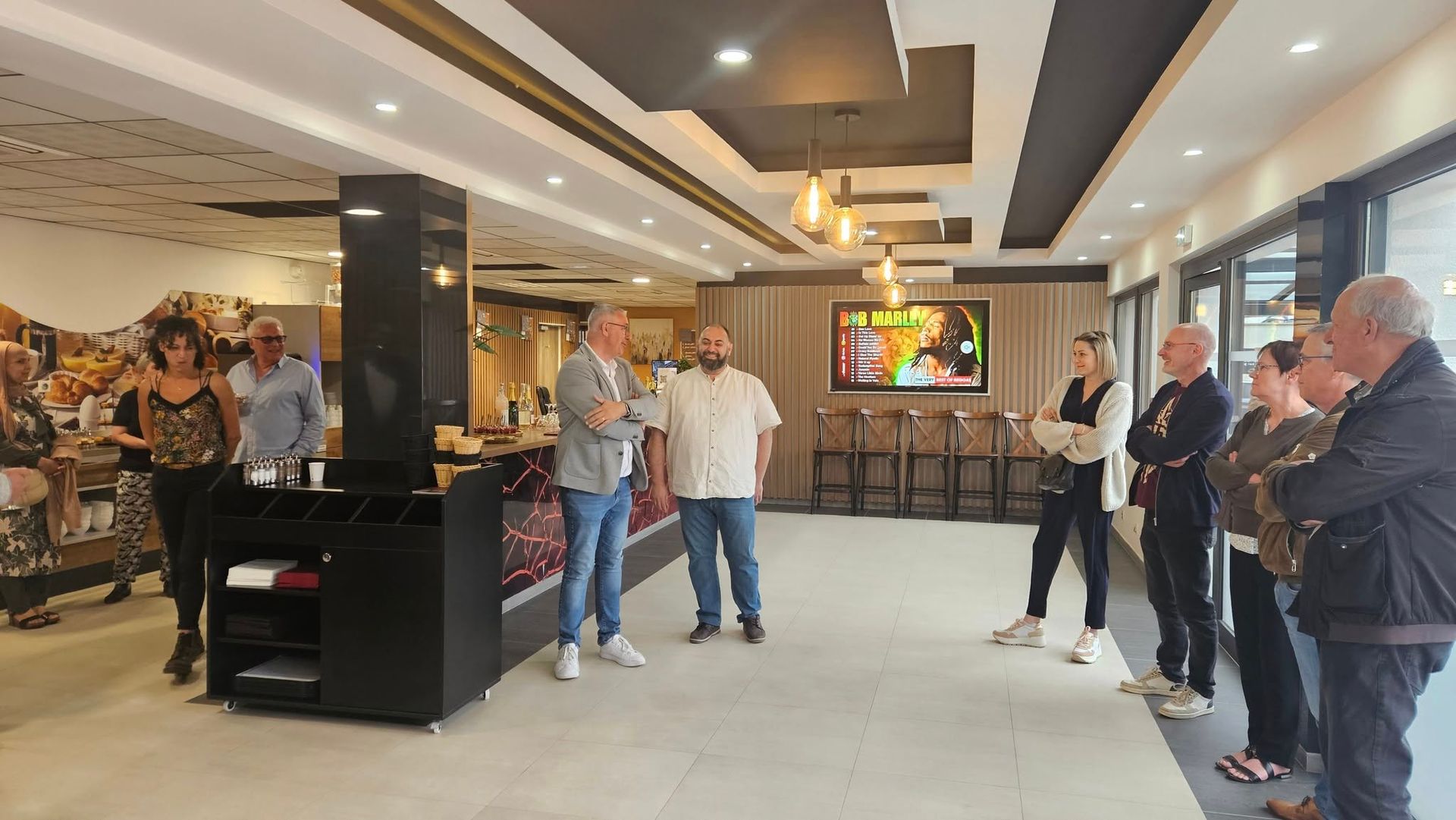 Inauguration de l'hôtel