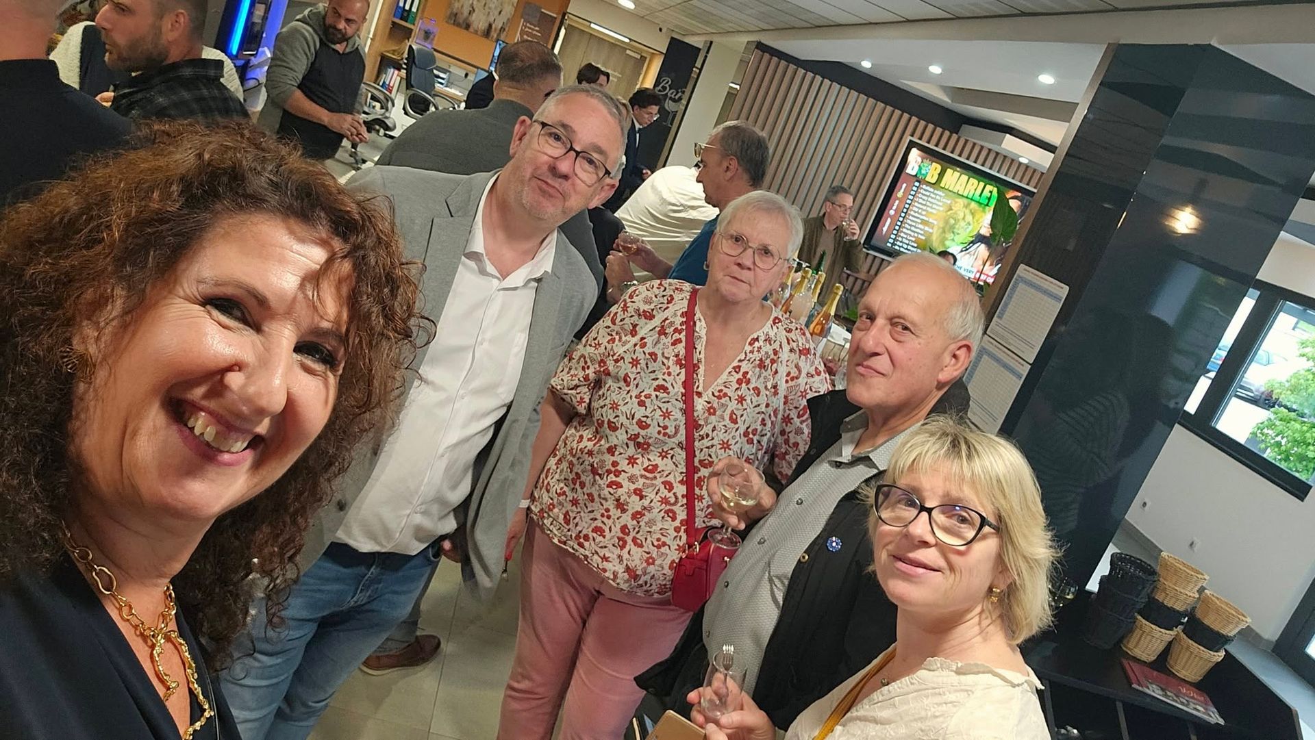 Personnes invitées à l'inauguration