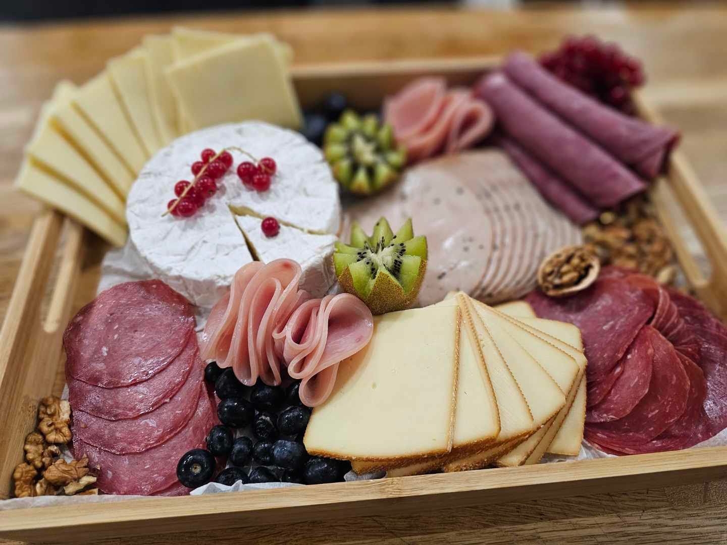 Fromages, charcuterie et déco