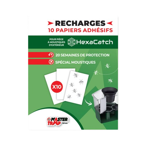 Recharges 10 feuilles Hexacatch