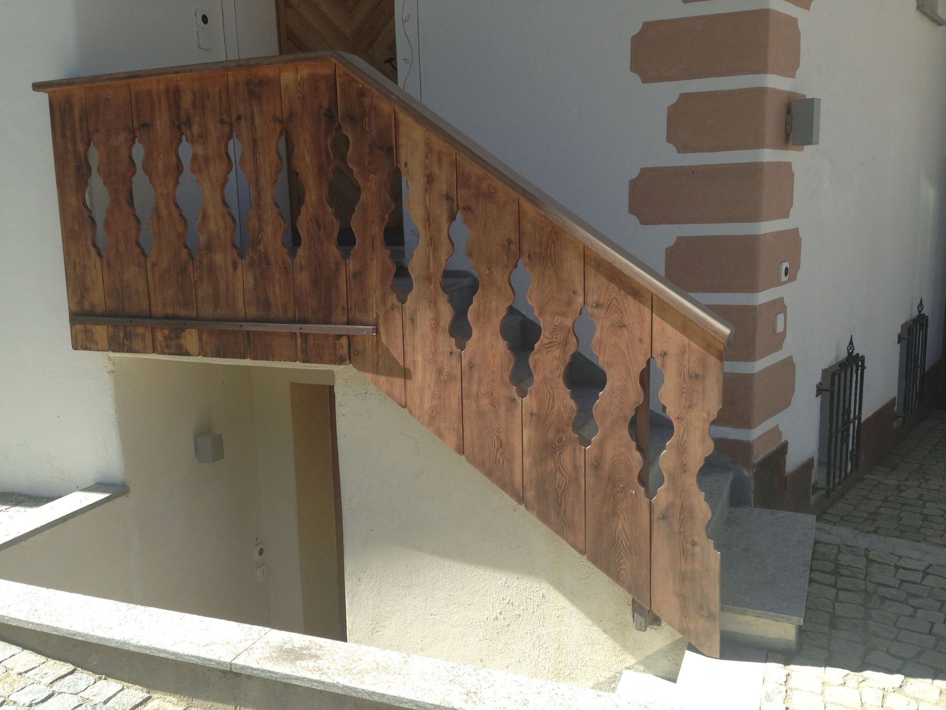 Scala in legno