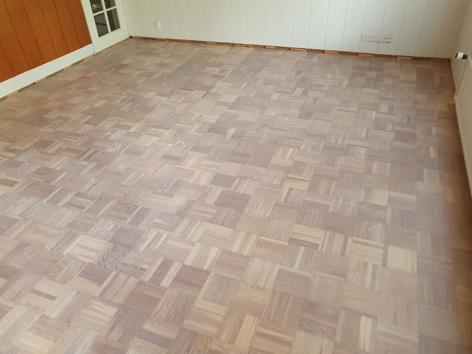 Kuviollinen parkettilattia