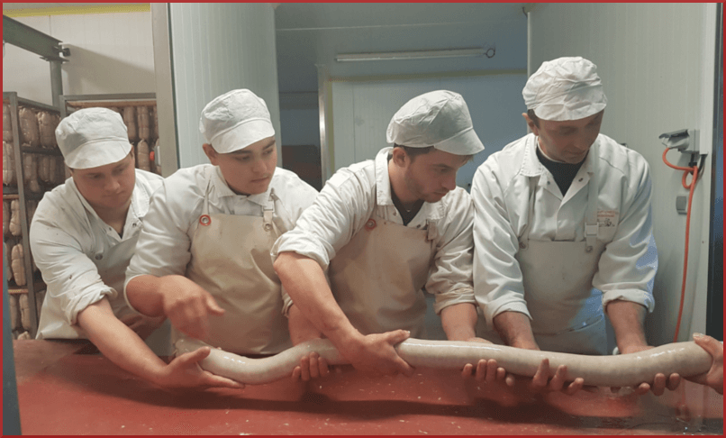 Bouchers de la boucherie Fougerouse