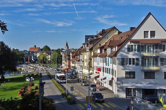 Aufnahme von der Stadt Zug