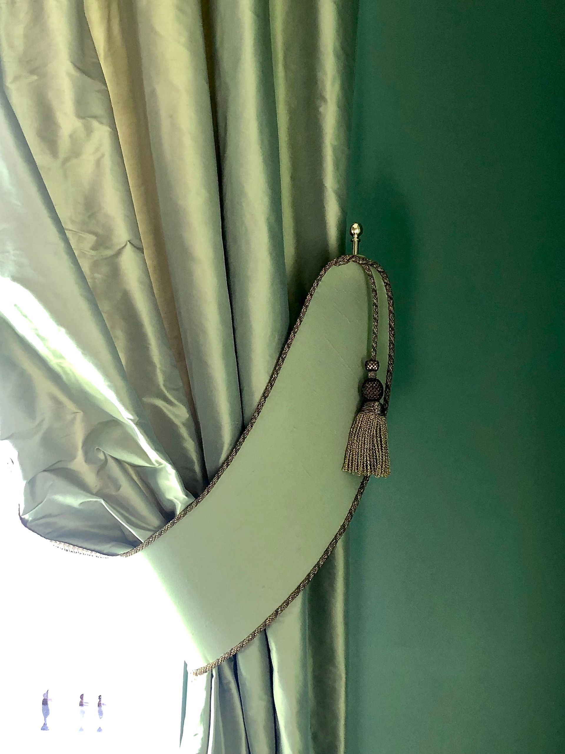 Réalisation d'un rideau vert