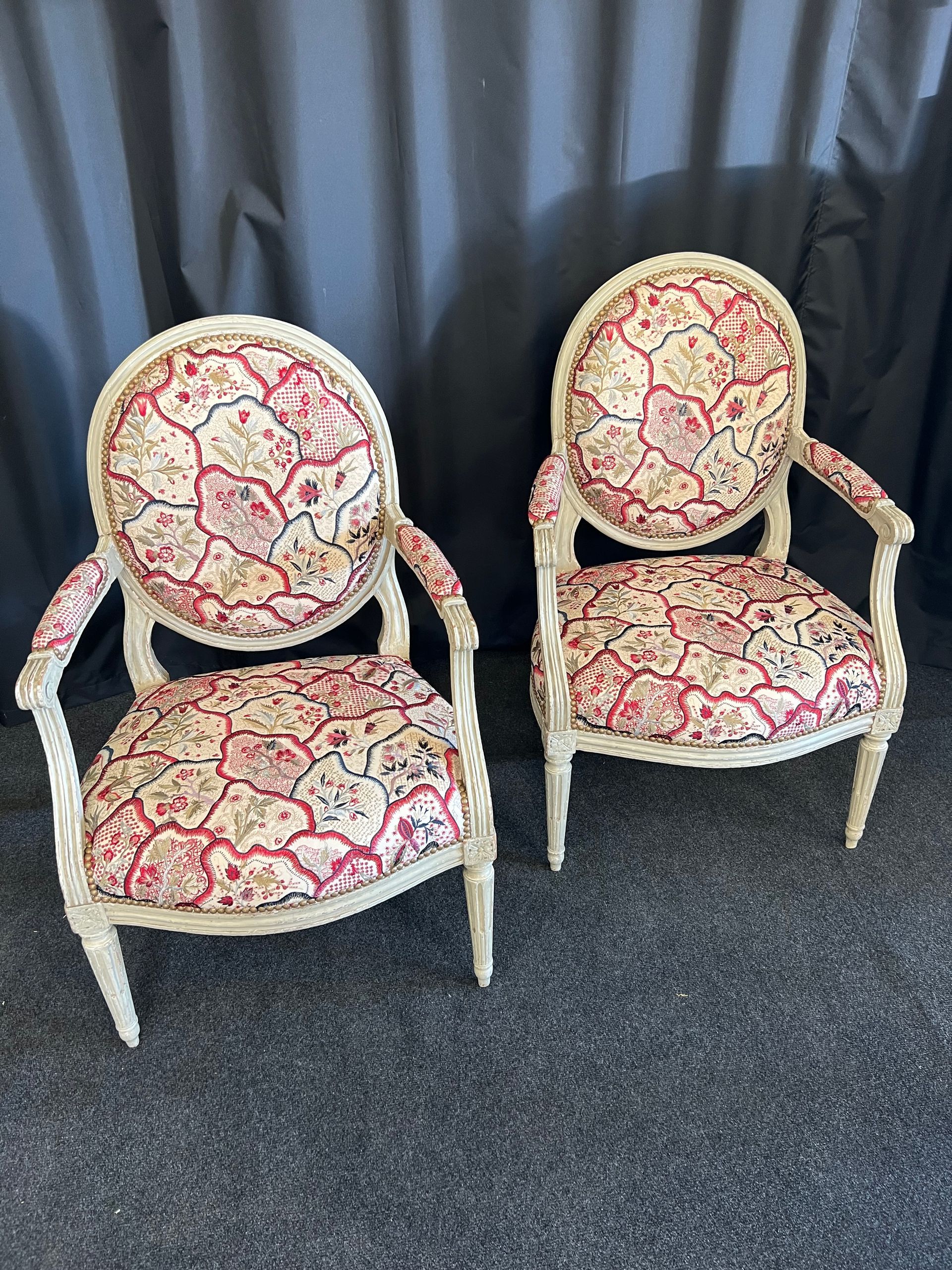 Réfection de deux fauteuils