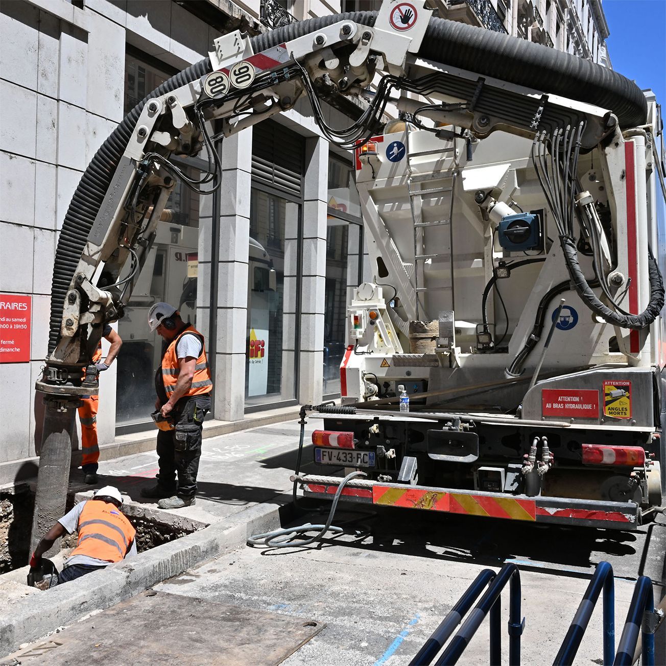Photo d'une machine pour le BTP