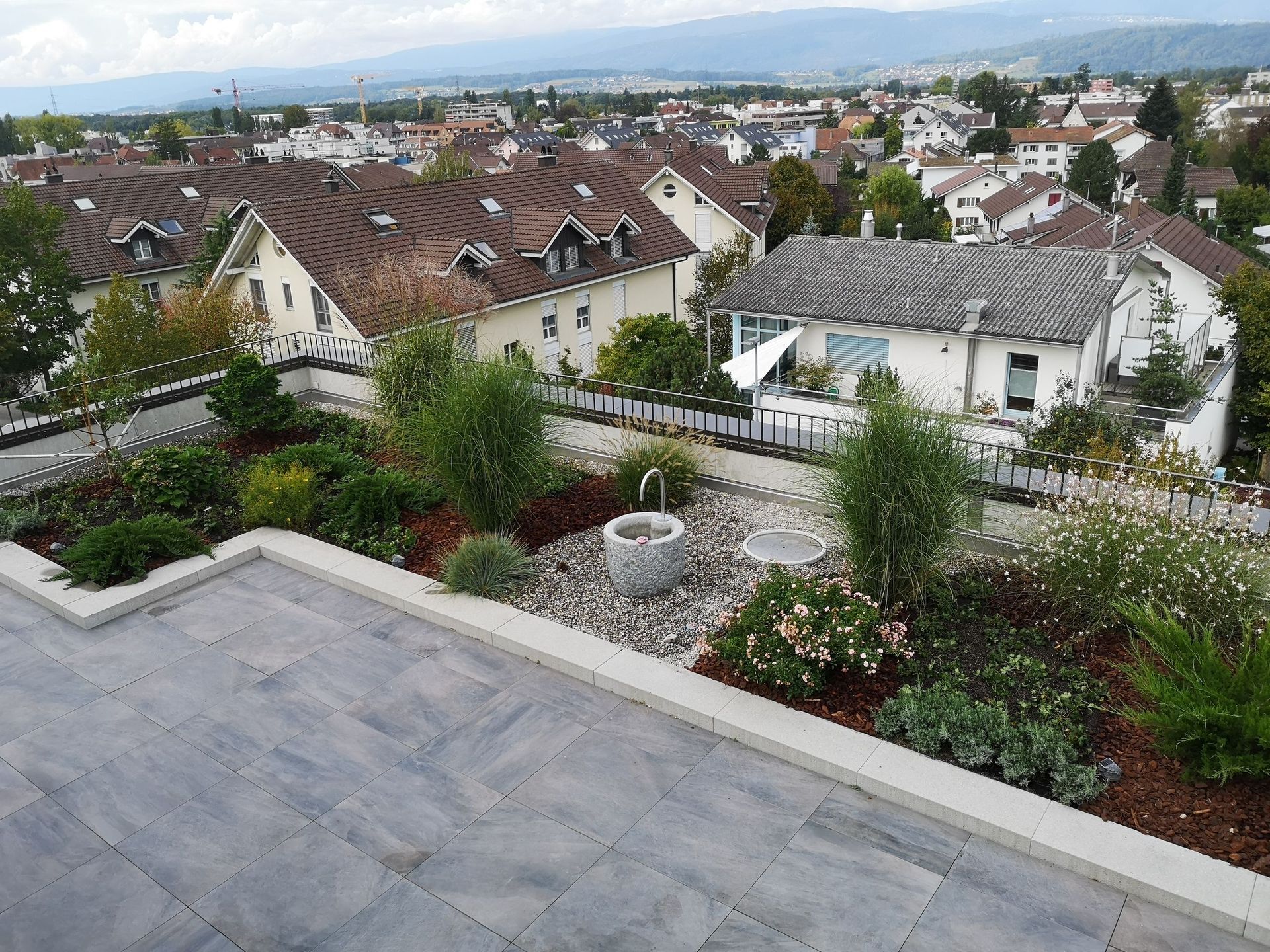 Dachterrasse - Gerber Gartenbau AG - Lyss