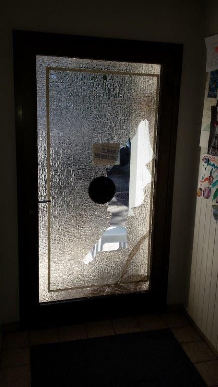 Einbruch Glasschaden - Glaserei Scheidegger AG in Luterbach