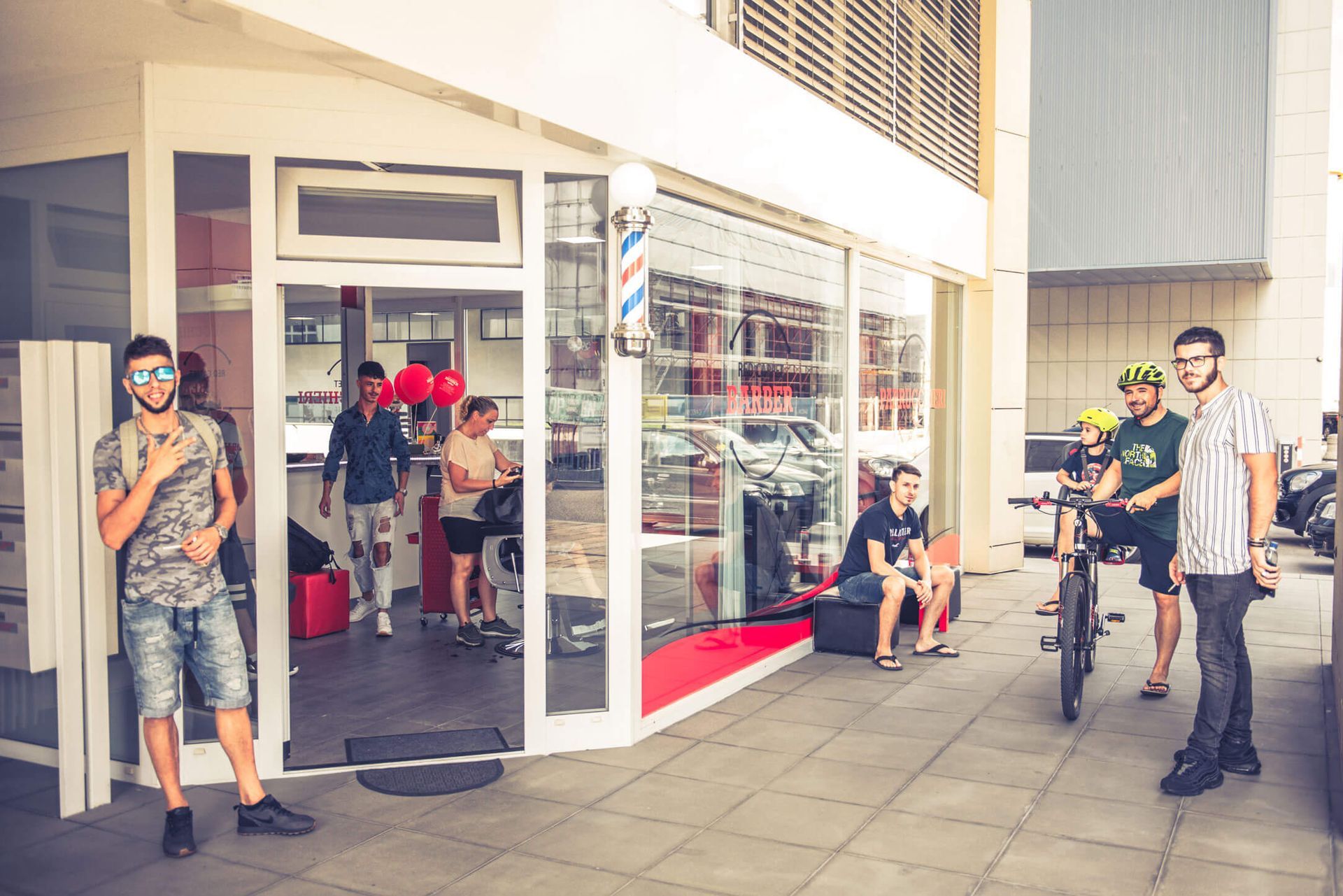 esterni del barber shop - Alessandro Santullo