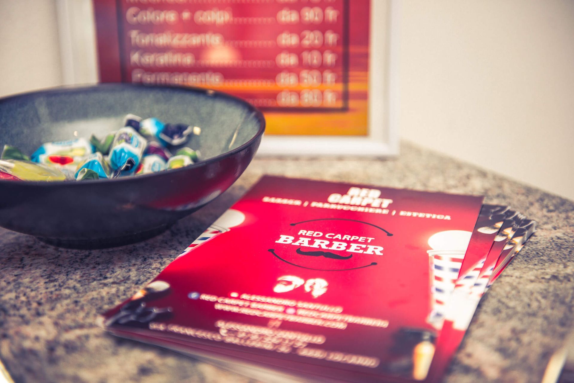 interni del barber shop - Alessandro Santullo