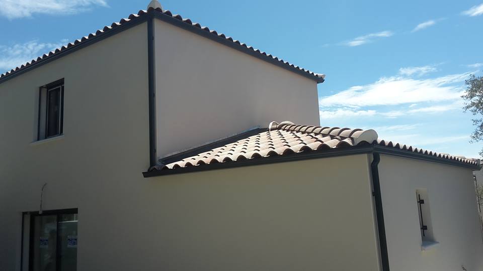 Gouttière anthracite