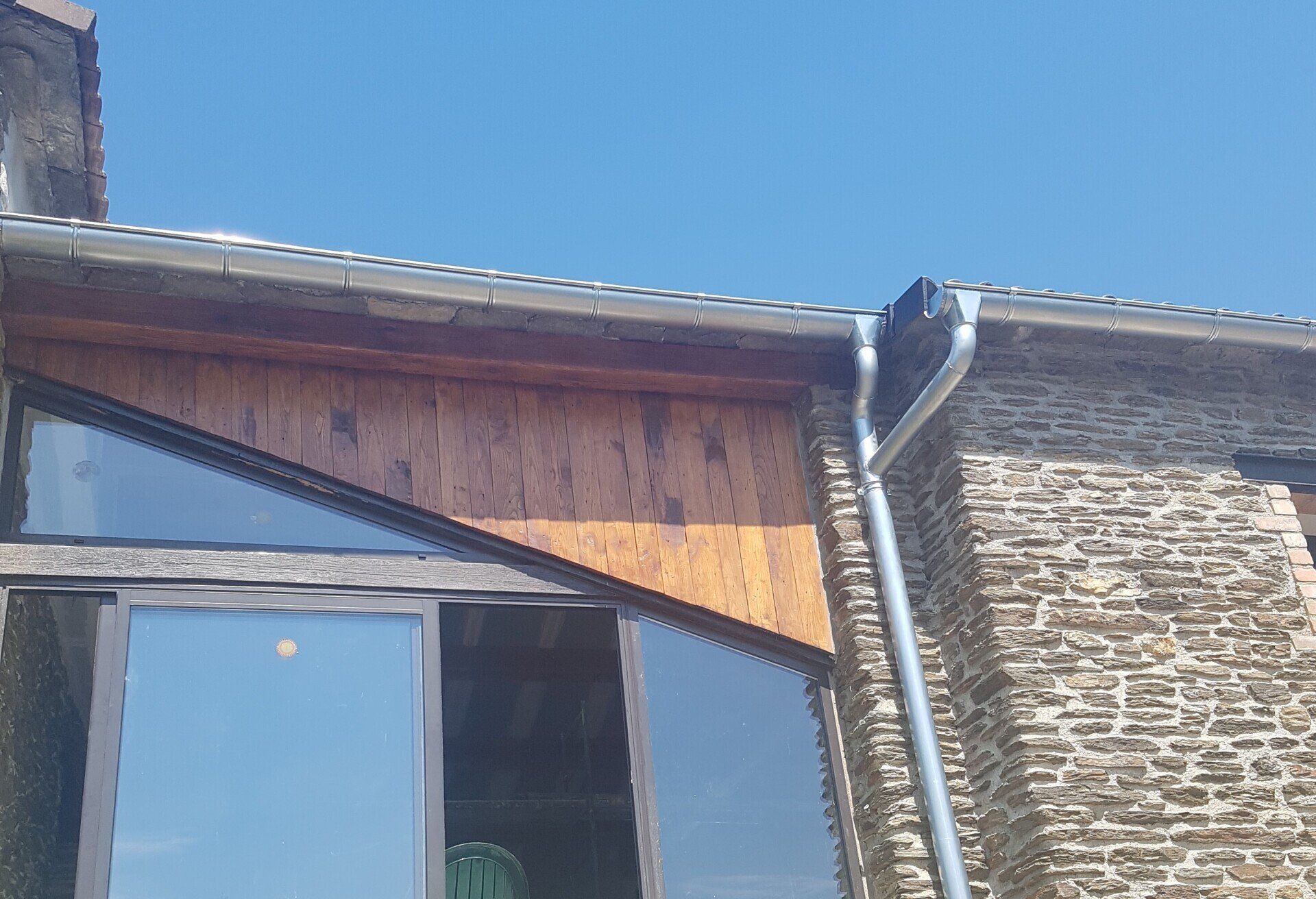 Gouttière en zinc 6