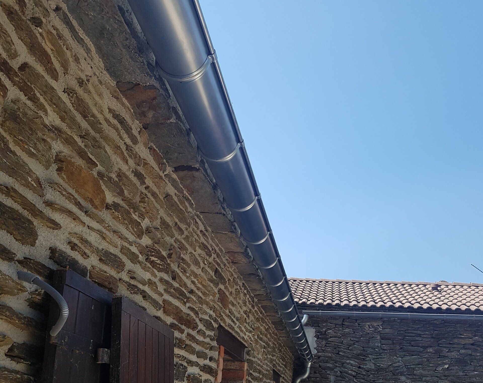 Gouttière en zinc 5