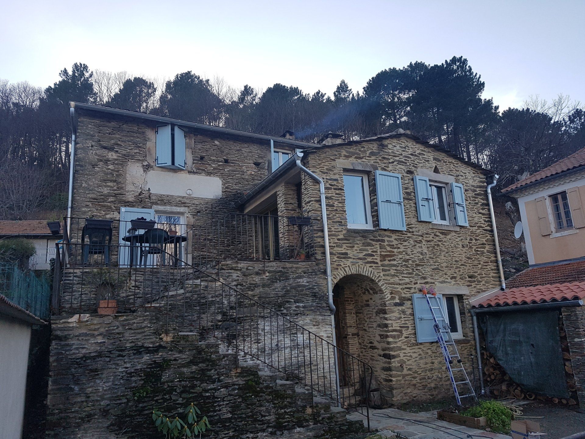 Gouttière en zinc 4