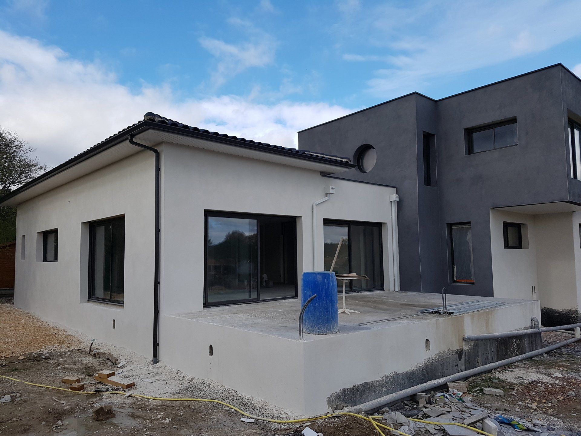 Habillage pour les maisons modernes