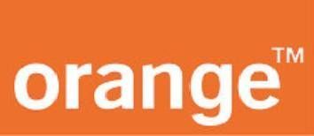 Logotipo naranja con texto blanco en minúsculas y una pequeña marca TM sobre un fondo naranja.