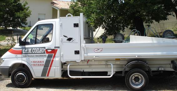 Camion de l'Entreprise Coelho