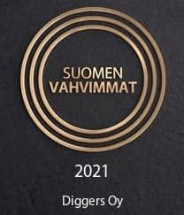 suomen vahvimmat hopea diggers oy