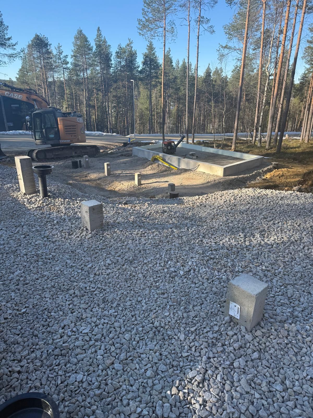 Diggers Oy:n tekemä onnistunut maanrakennus- ja pohjatyöurakka.