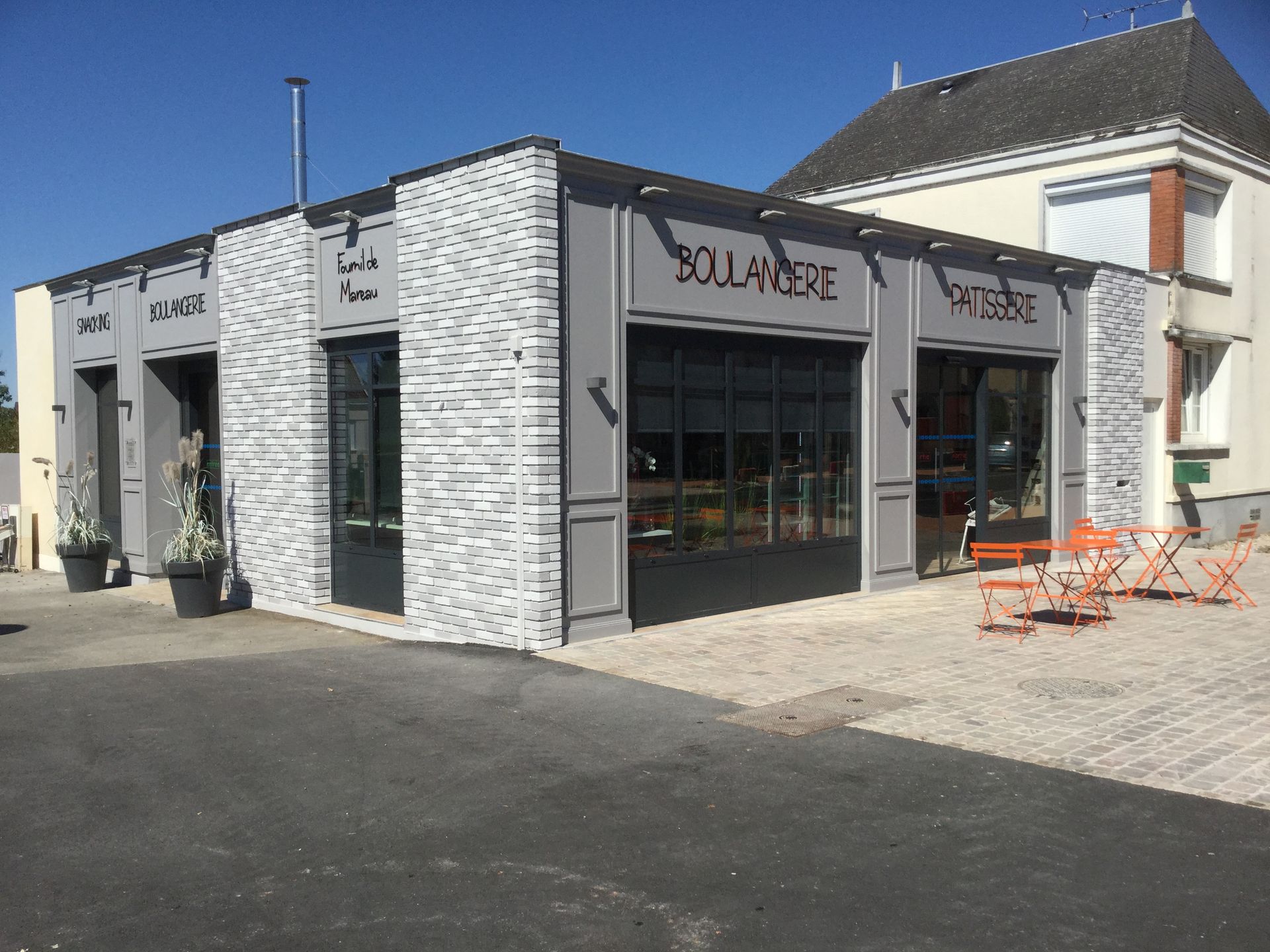 Façade de la boulangerie Pâtisserie Fournil de Mareau