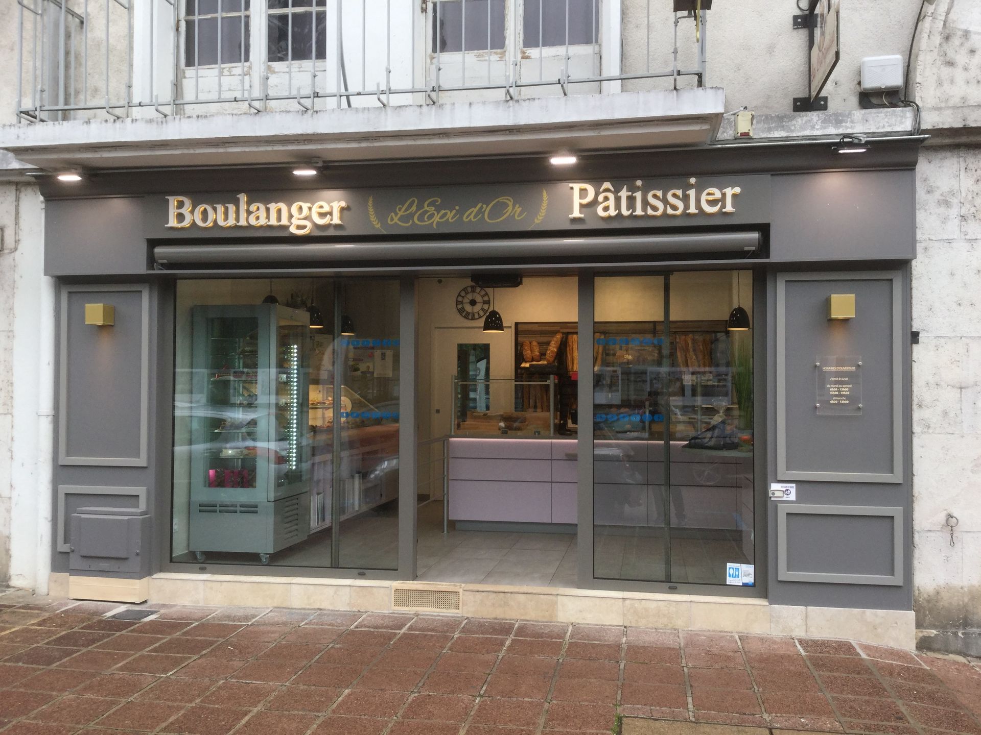 Façade de la boulangerie L'Epi d'Or