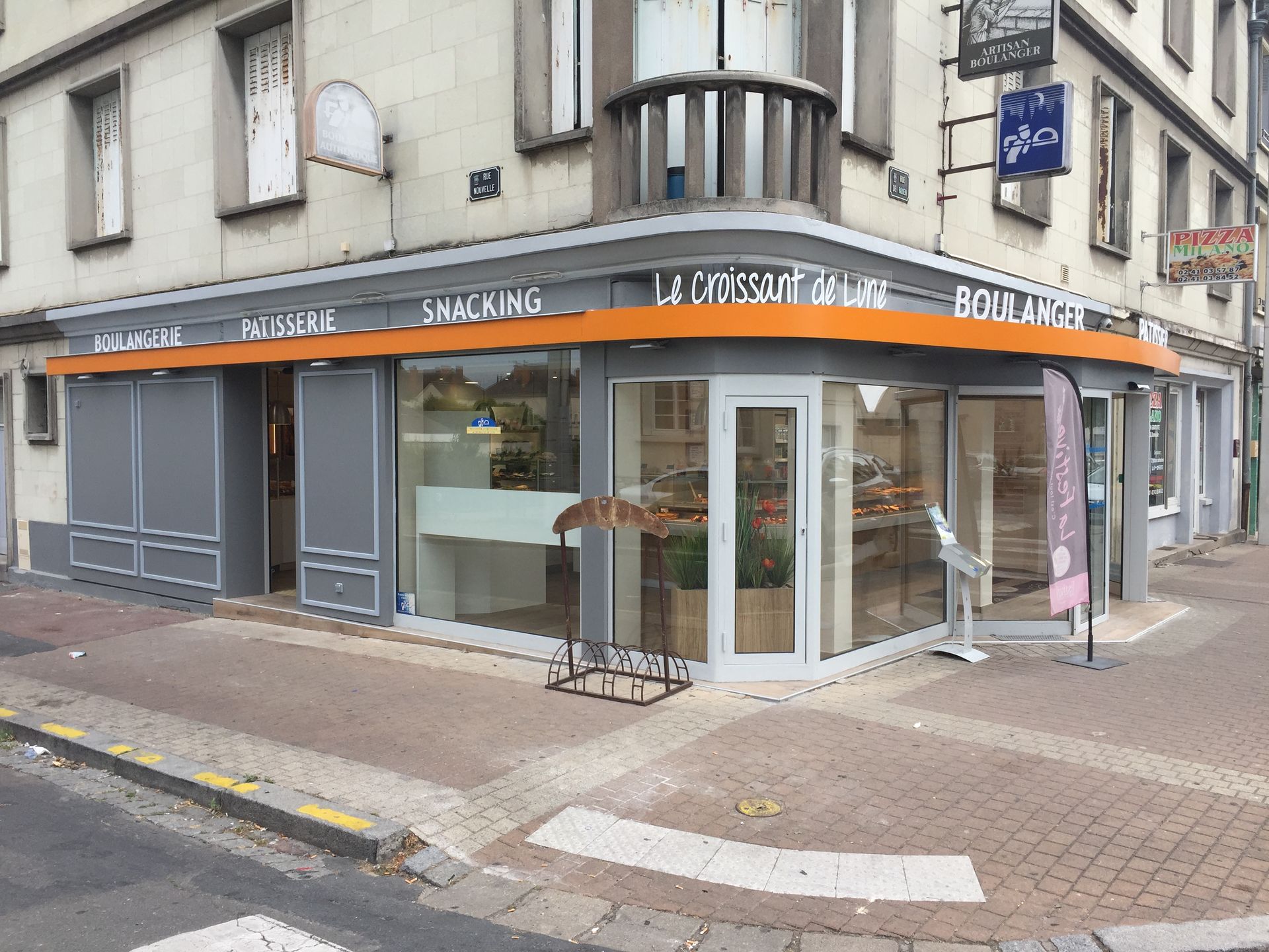 Façade la Boulangerie Le Croissant de Lune