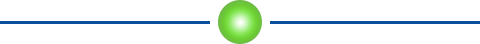 Curseur circulaire vert sur une fine ligne horizontale bleue, comme une barre de progression.
