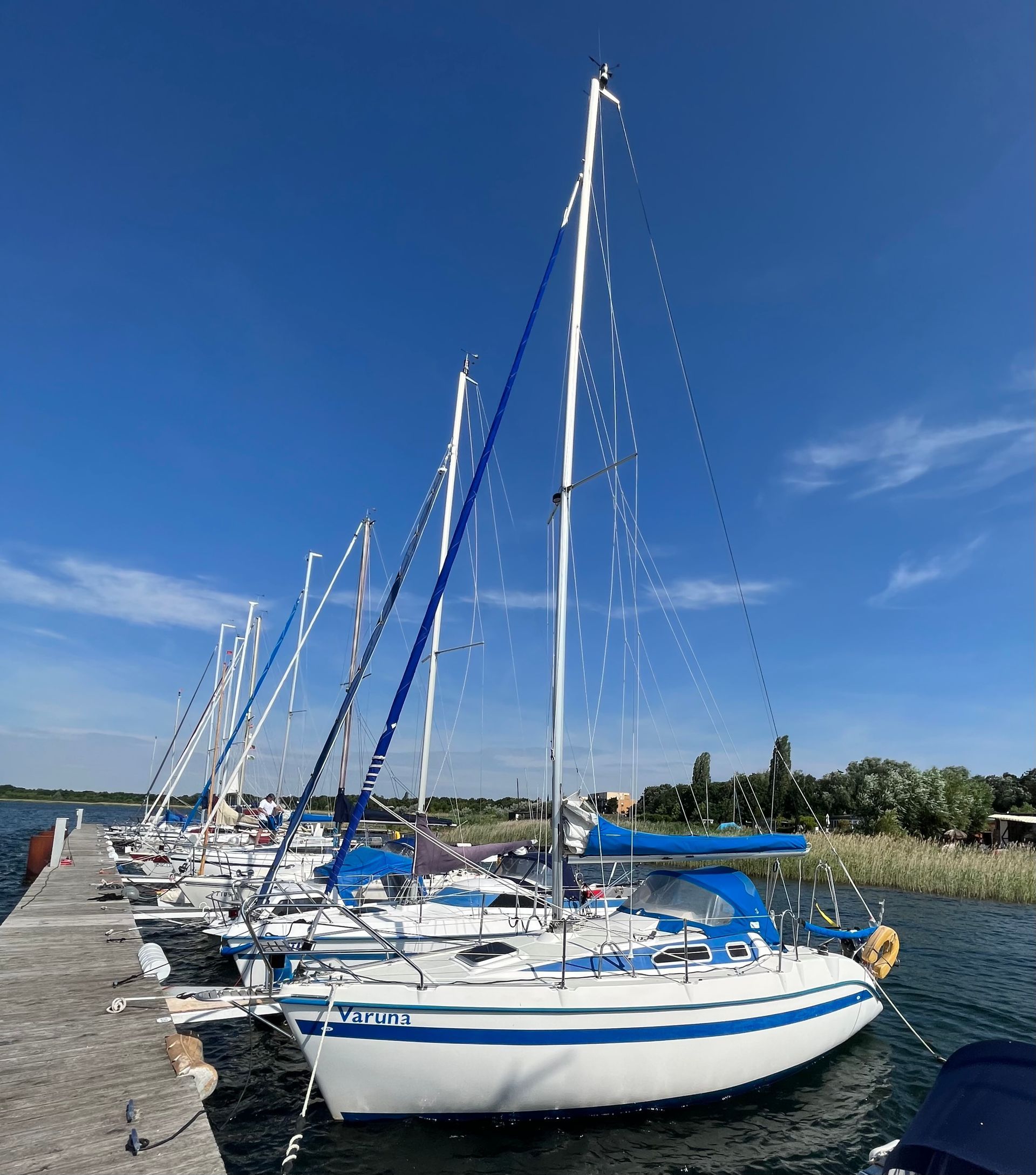 Ferienhaus Bernsteinsee mit Goitzsche-Schnuppersegeln