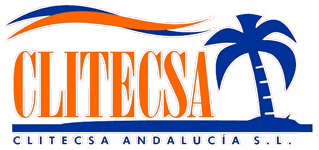 Un logotipo azul y naranja para Clitecsa Andalucía SL