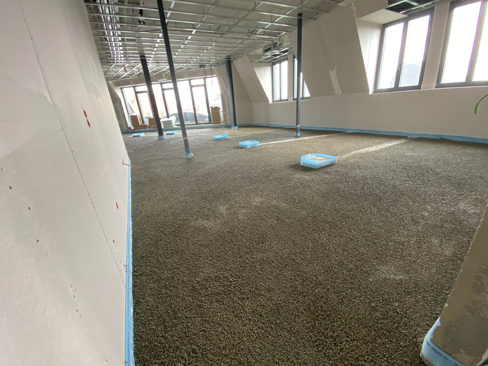 Bauprojekt in der Lietzenburger Straße mit der Firma Bayram Estrich GmbH