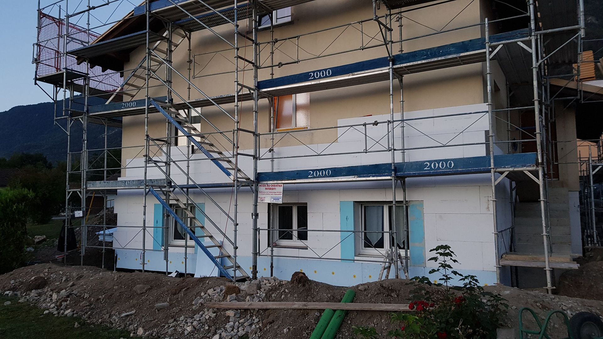 Isolation périphérique - GEX Peinture de rêve - Le Bouveret