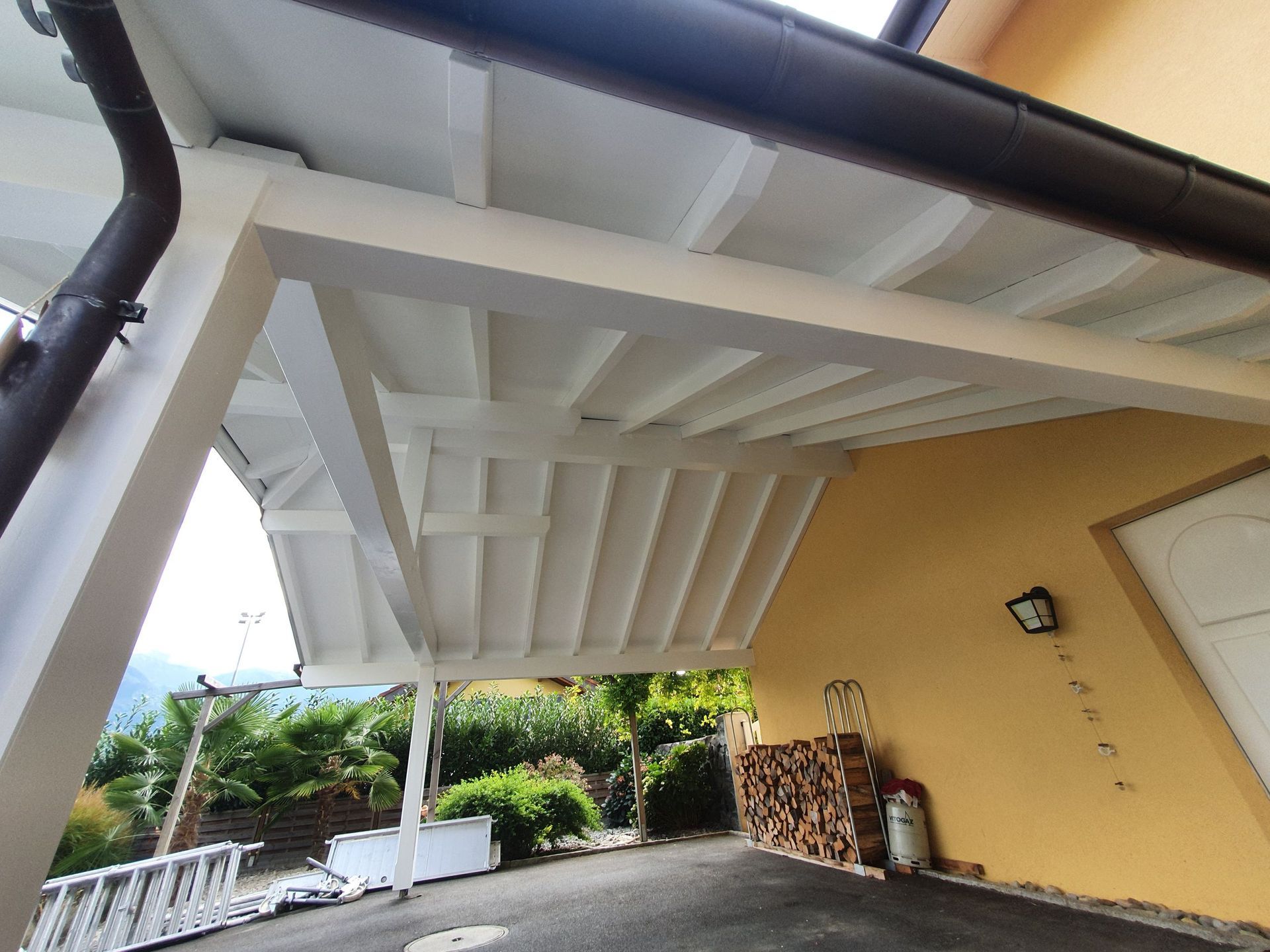 Avant toit - GEX Peinture de rêve - Le Bouveret