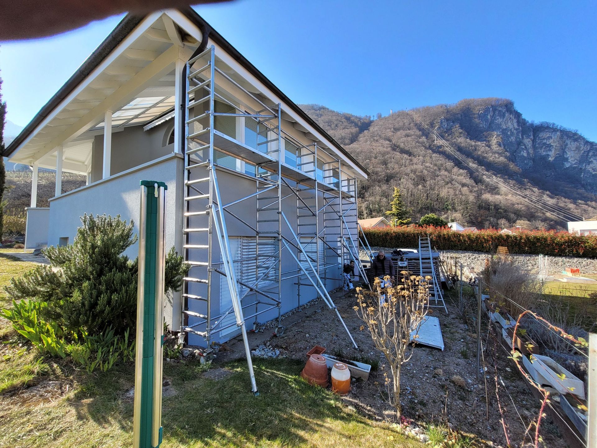 Rénovation façade - GEX Peinture de rêve - Le Bouveret