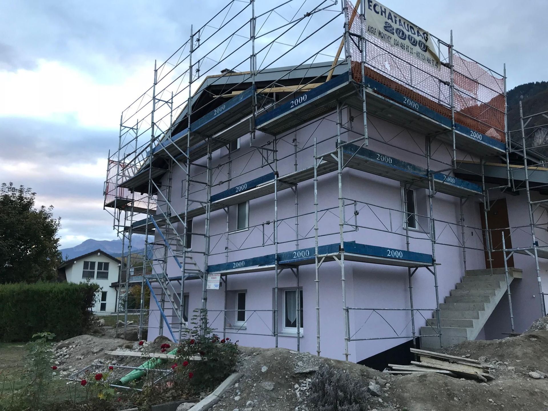 Rénovation extérieure - GEX Peinture de rêve - Le Bouveret