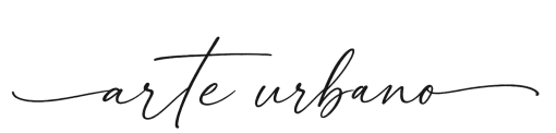 Logotipo: "Arte urbano" en negro
