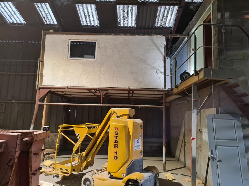 Création d'une mezzanine