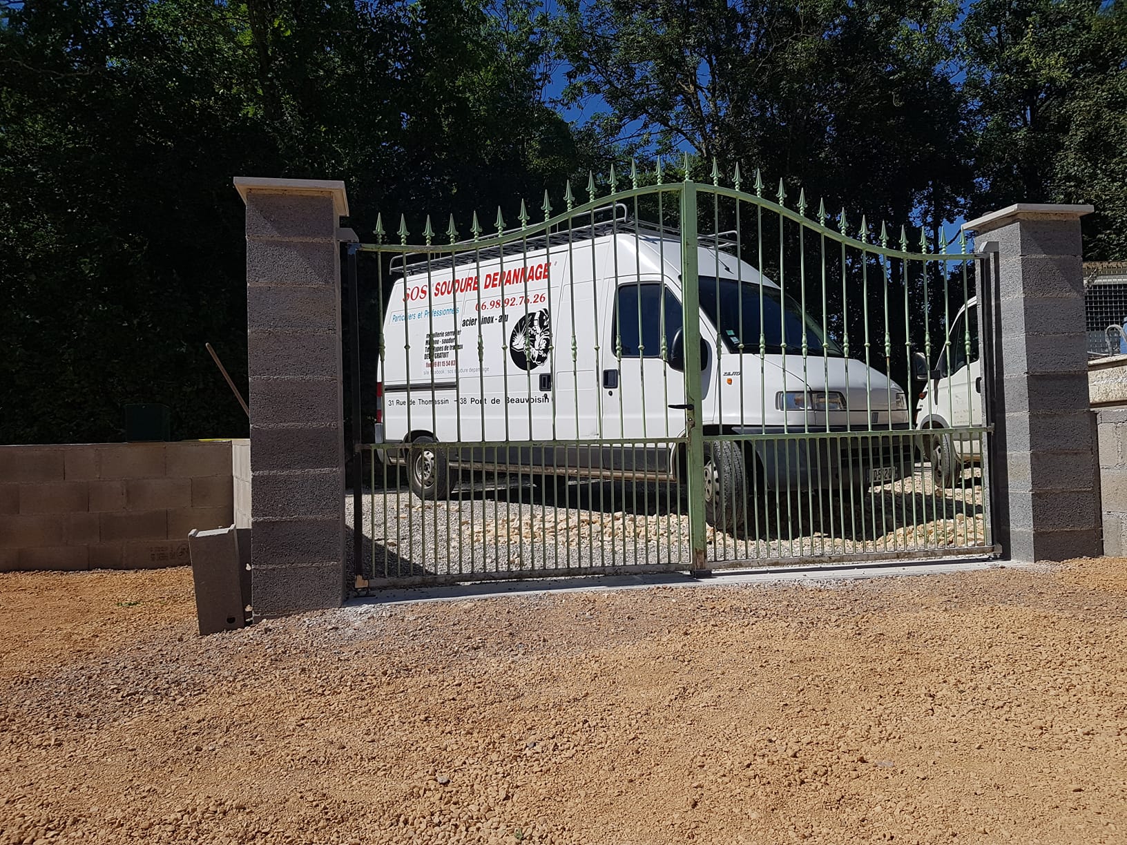Camion atelier SOS Soudure Dépannage
