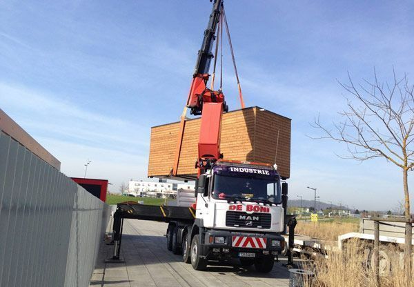 Levage avec une grue