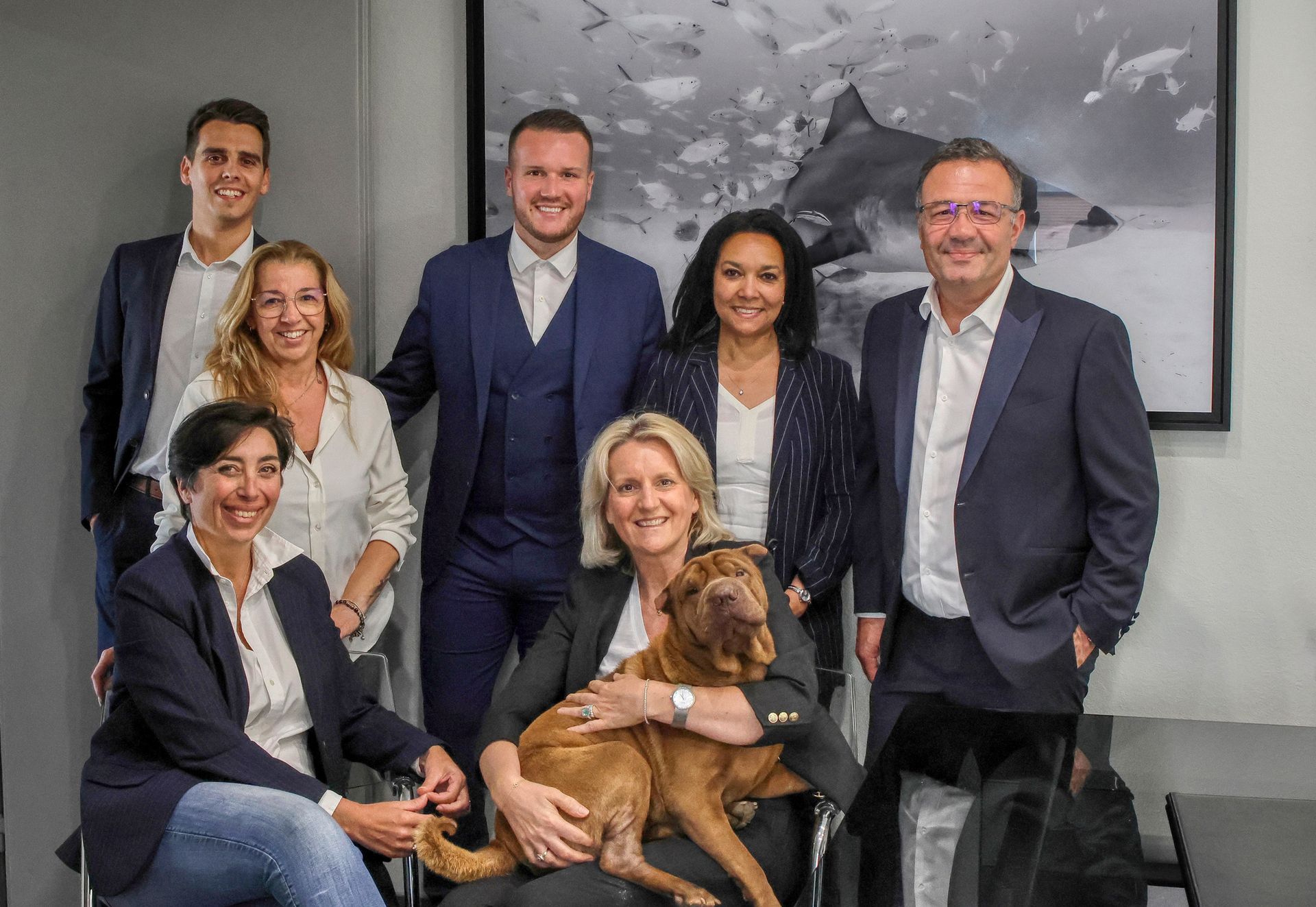 Ensemble des collaborateurs du cabinet La Balme.