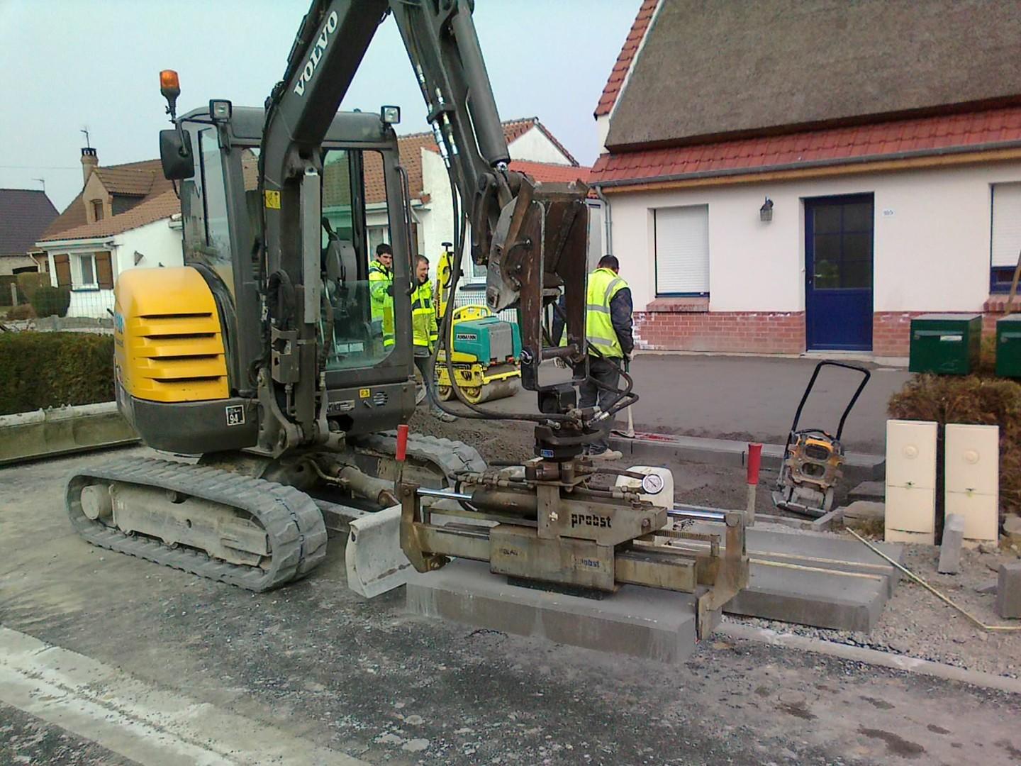 Travaux de terrassement