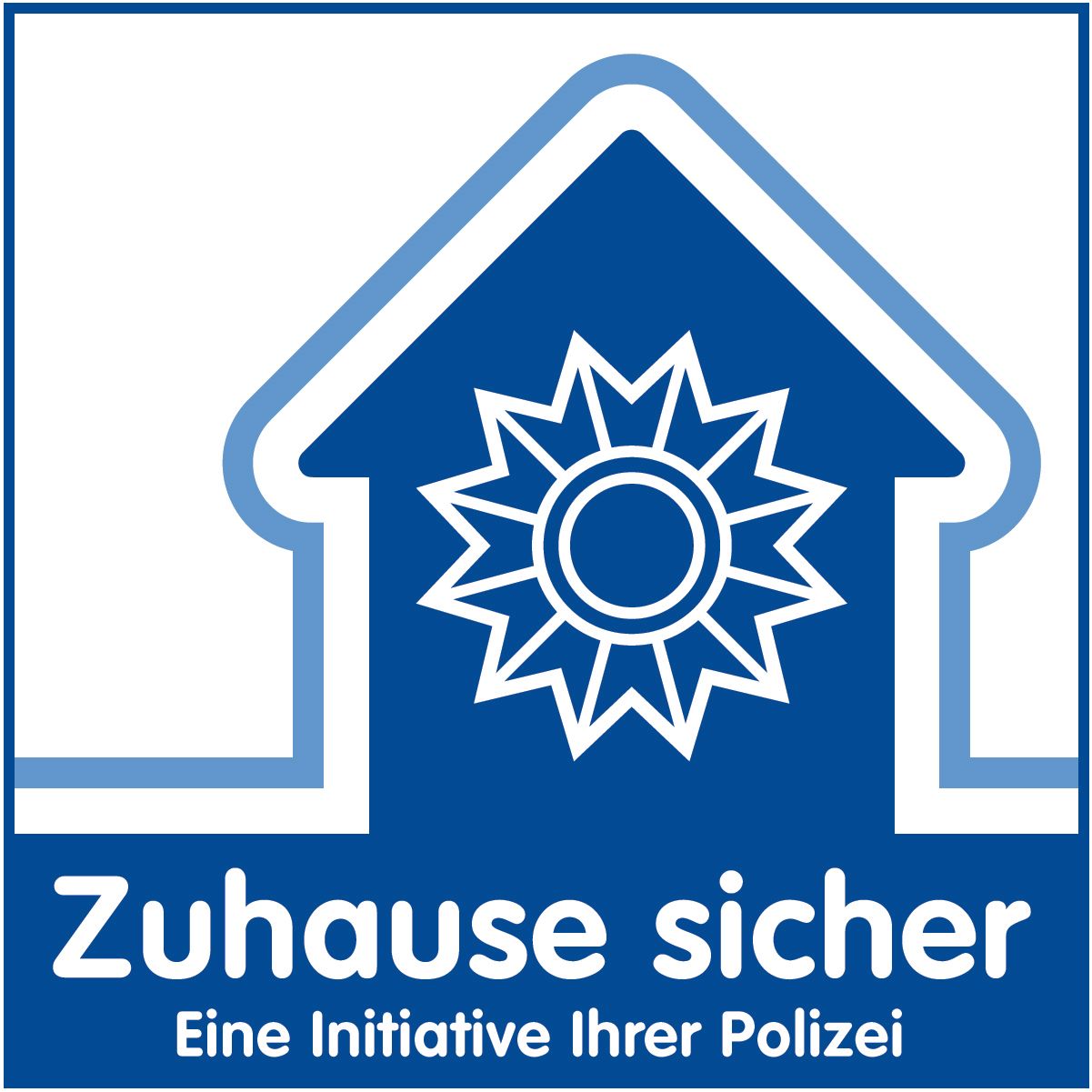 Logo Zuhause sicher - Eine Initiative Ihrer Polizei
