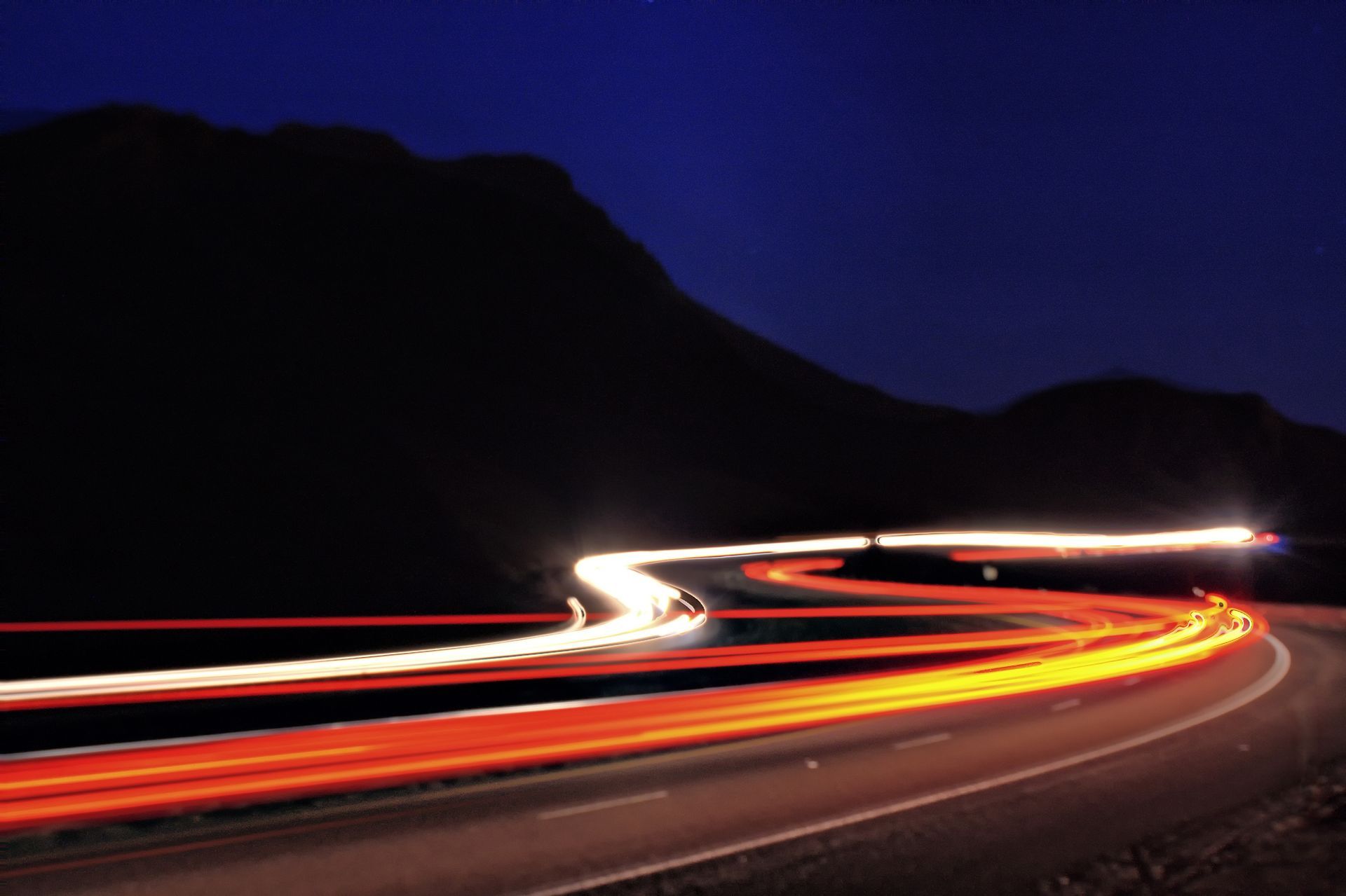 Une trainée de lumière