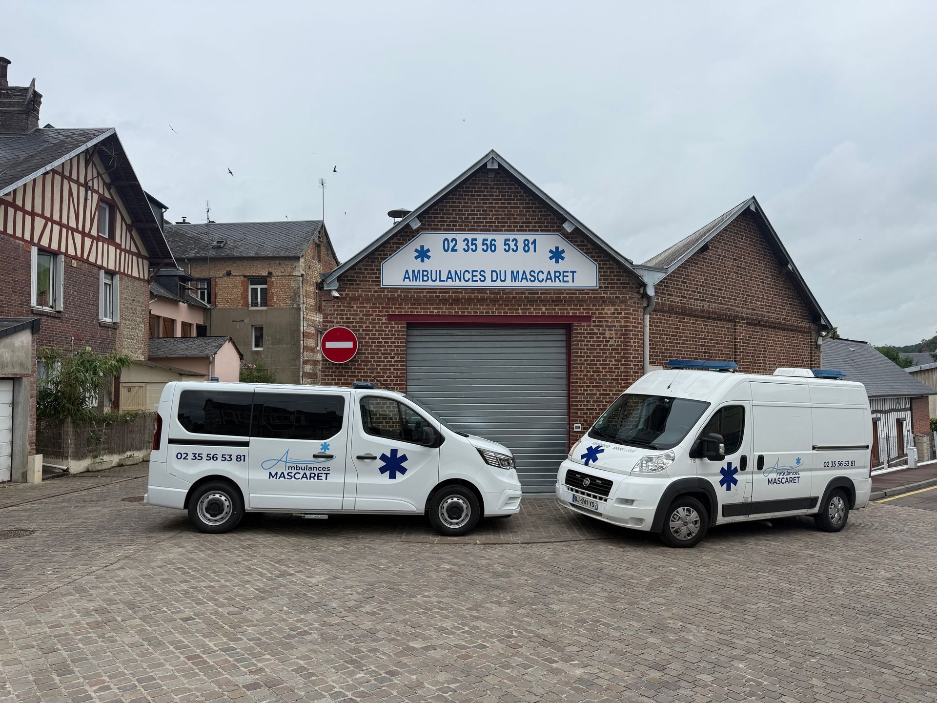 Le bâtiment des Ambulances du Mascaret
