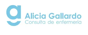 The logo for alicia gallardo consulta de enfermeria