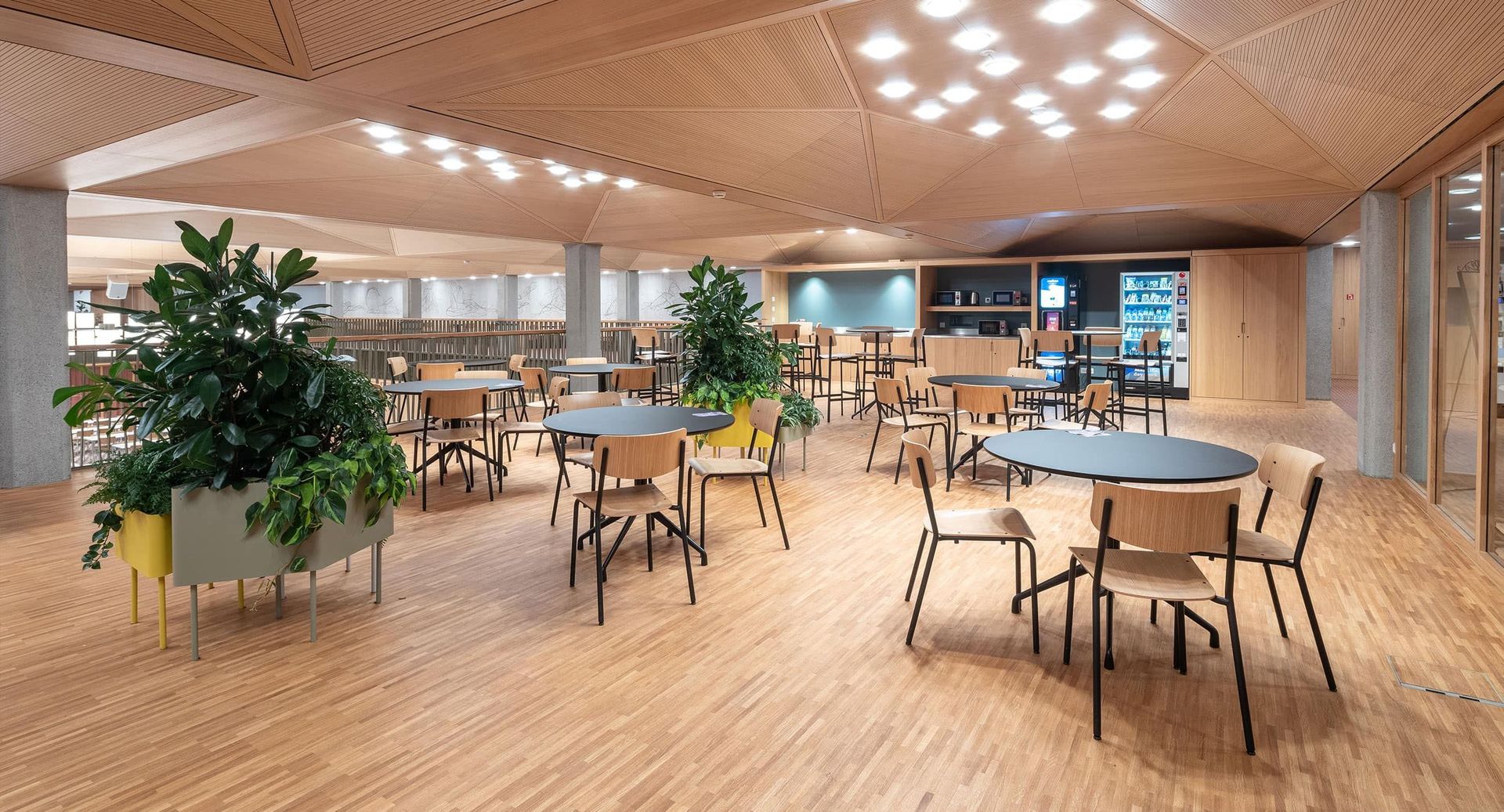 Sekundarstufenzentrum Burghalde Mensa / Aula - Baden