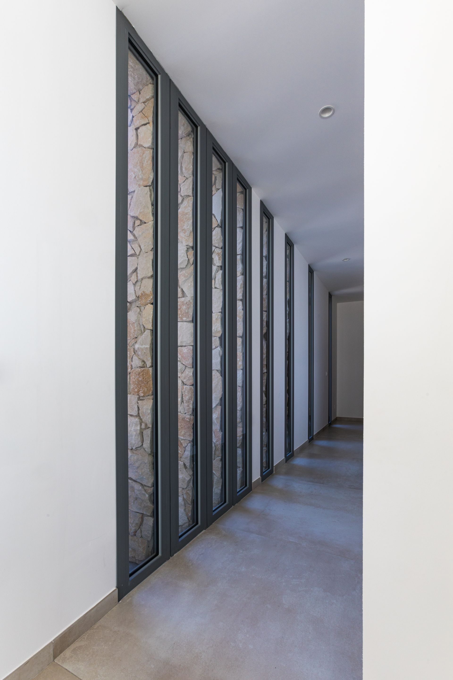 Mur avec plusieurs fenêtres