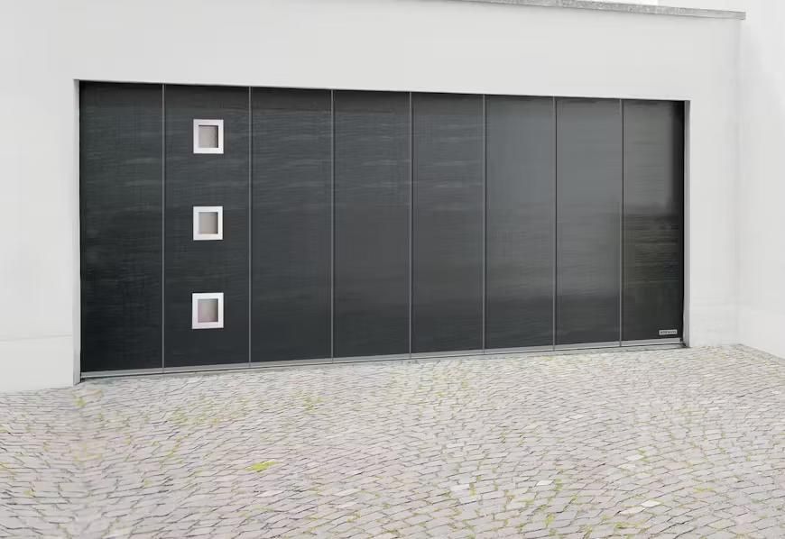 Rainures L, Motif 461, en teinte Hörmann CH 703