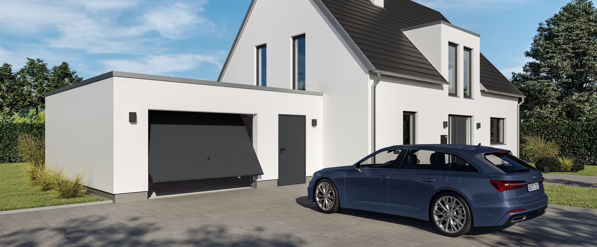 Portes basculantes Berry par Hormann