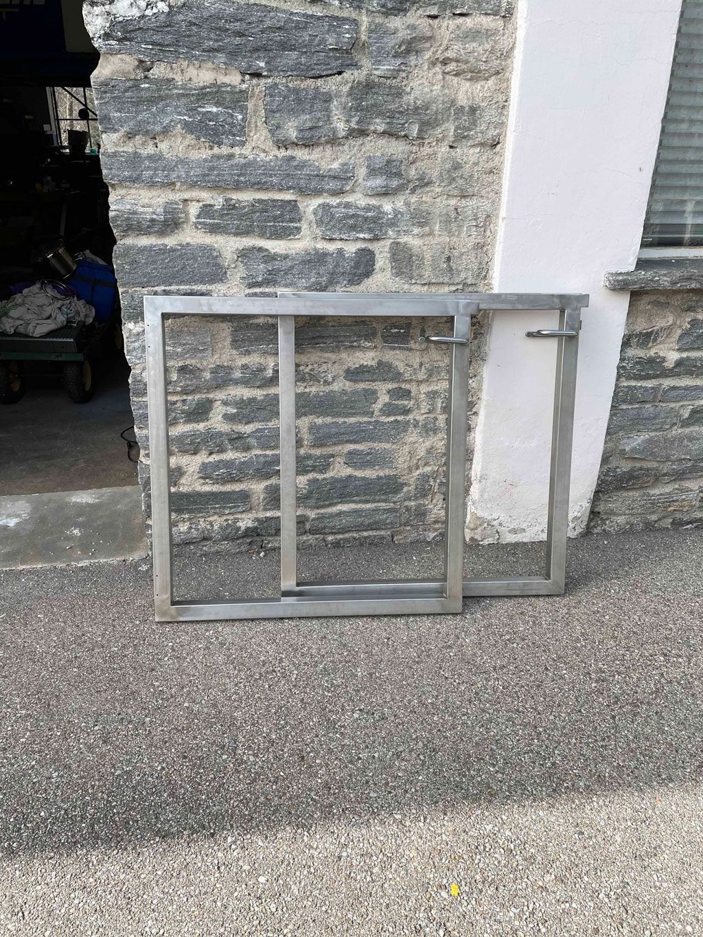 Cancello inox - SXL Artigiani - Lavori in legno e metallo Locarno